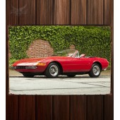 Металлическая табличка Ferrari 365 GTS 4 Daytona
